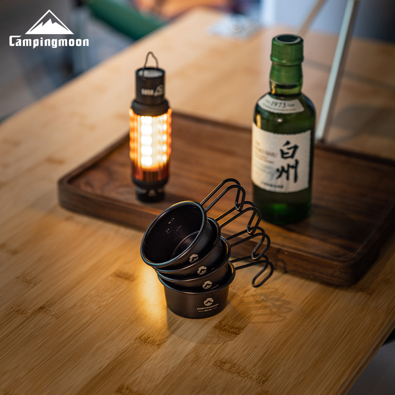 Coffee Tea Equipment - CAMPINGMOON 다기능 소형 스테인레스 스틸 주류