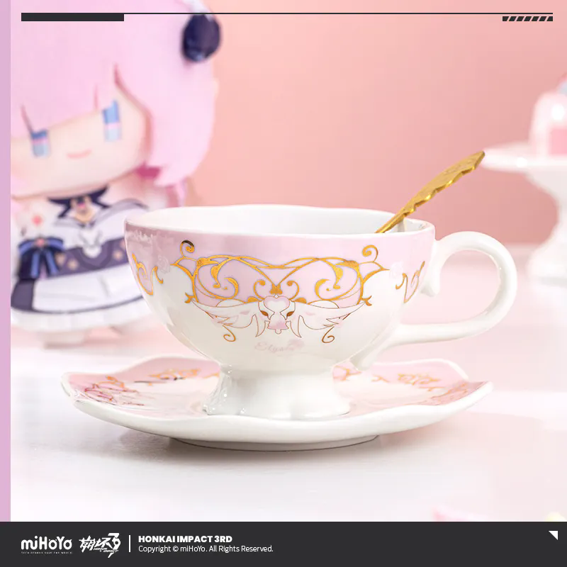 Coffee Tea Gift Set - [정품] miHoYo 게임 엘리시아 티컵 혼카이