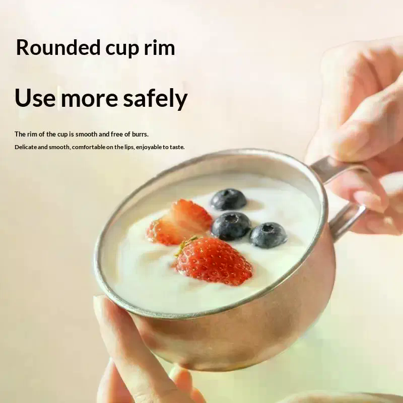 Coffee Tea Equipment - 80ml/220ml 캠핑 물컵 순수 티타늄 휴대용