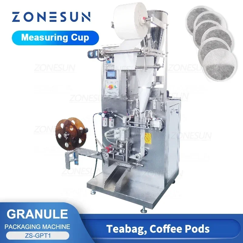 Coffee Tea And Bean Leaf - ZONESUN ZS-GPT1 자동 티백 충전 및