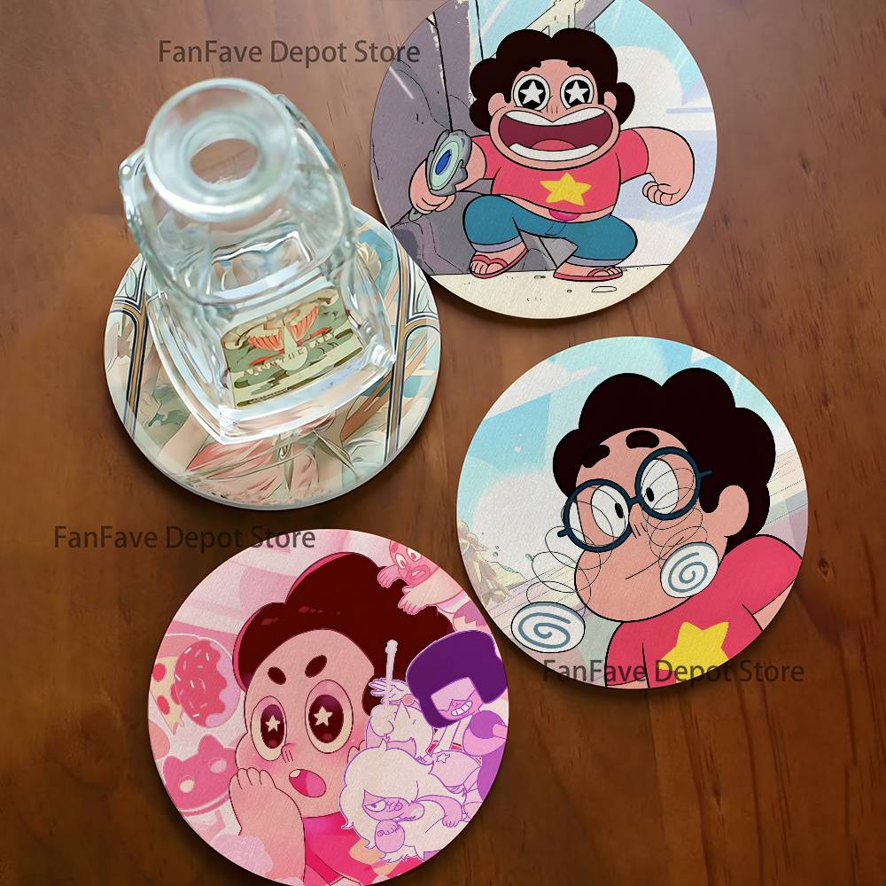 S-Steven U-Universe 나무 코스터 세트  - Coffee Tea Gift Set 리뷰 및 가격