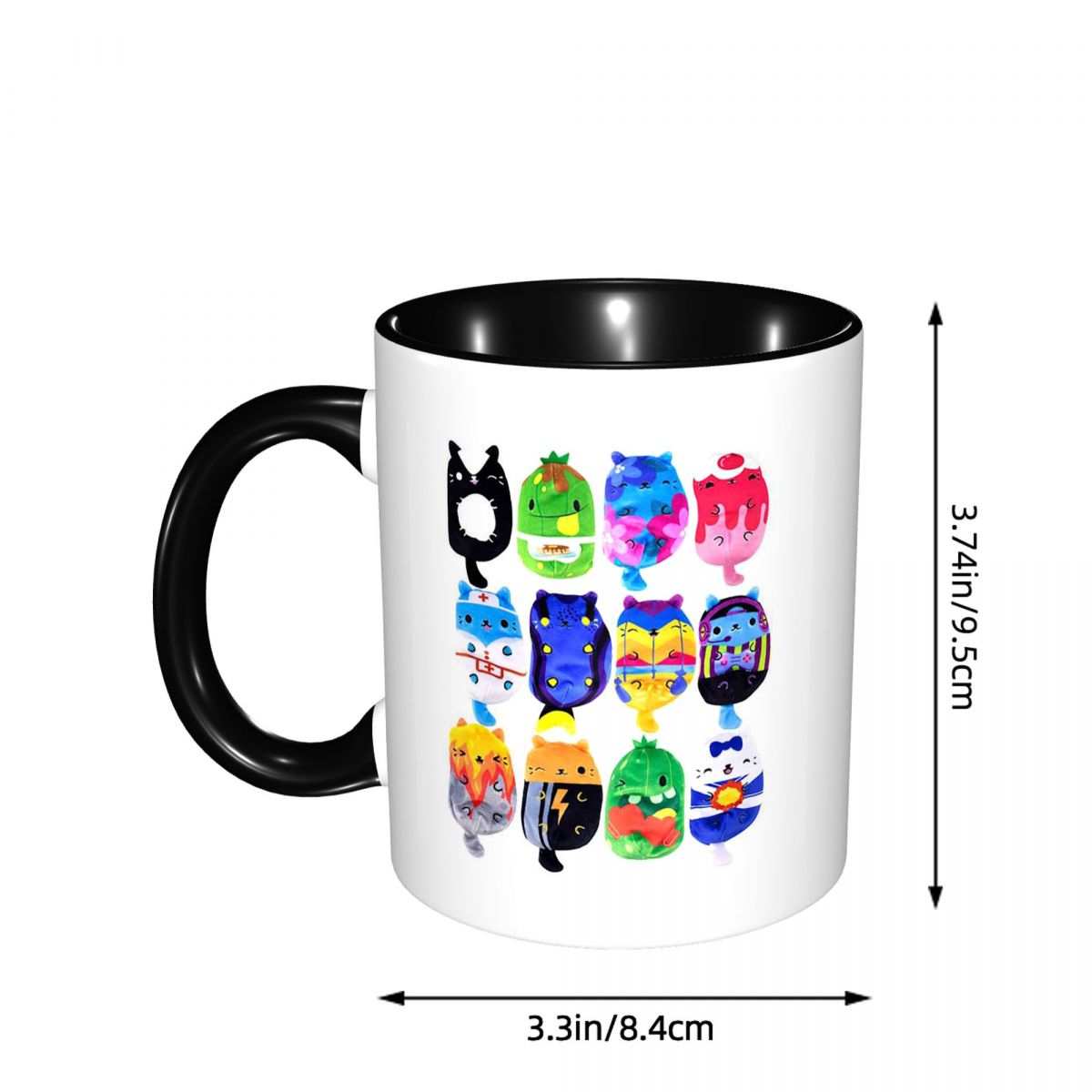 고양이 대 피클 미스터리 백 플러시 인형, 다양한 스타 - Coffee Vs Tea 리뷰 및 가격