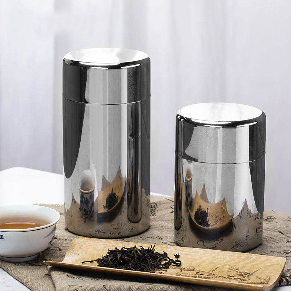 휴대용 304 스테인리스 스틸 밀폐 차잎 보관 용기 커 - Coffee Tea And Bean Leaf 리뷰 및 가격