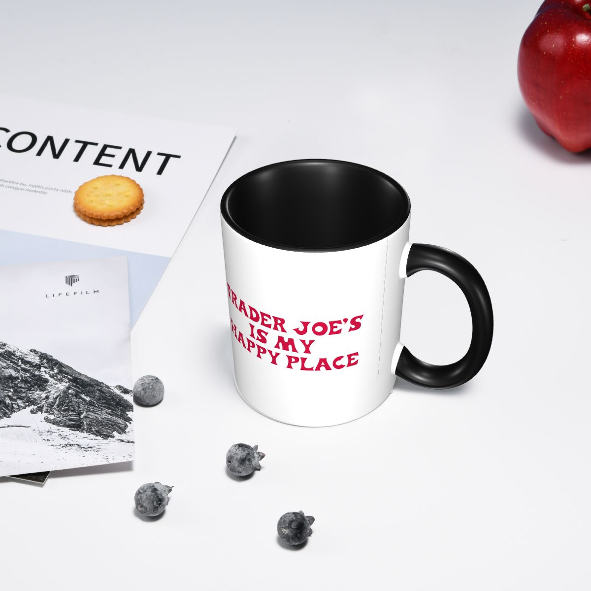 트레이더 조스의 '나의 행복한 장소' 재미있는 명언 머 - Coffee Tea Quotes 리뷰 및 가격