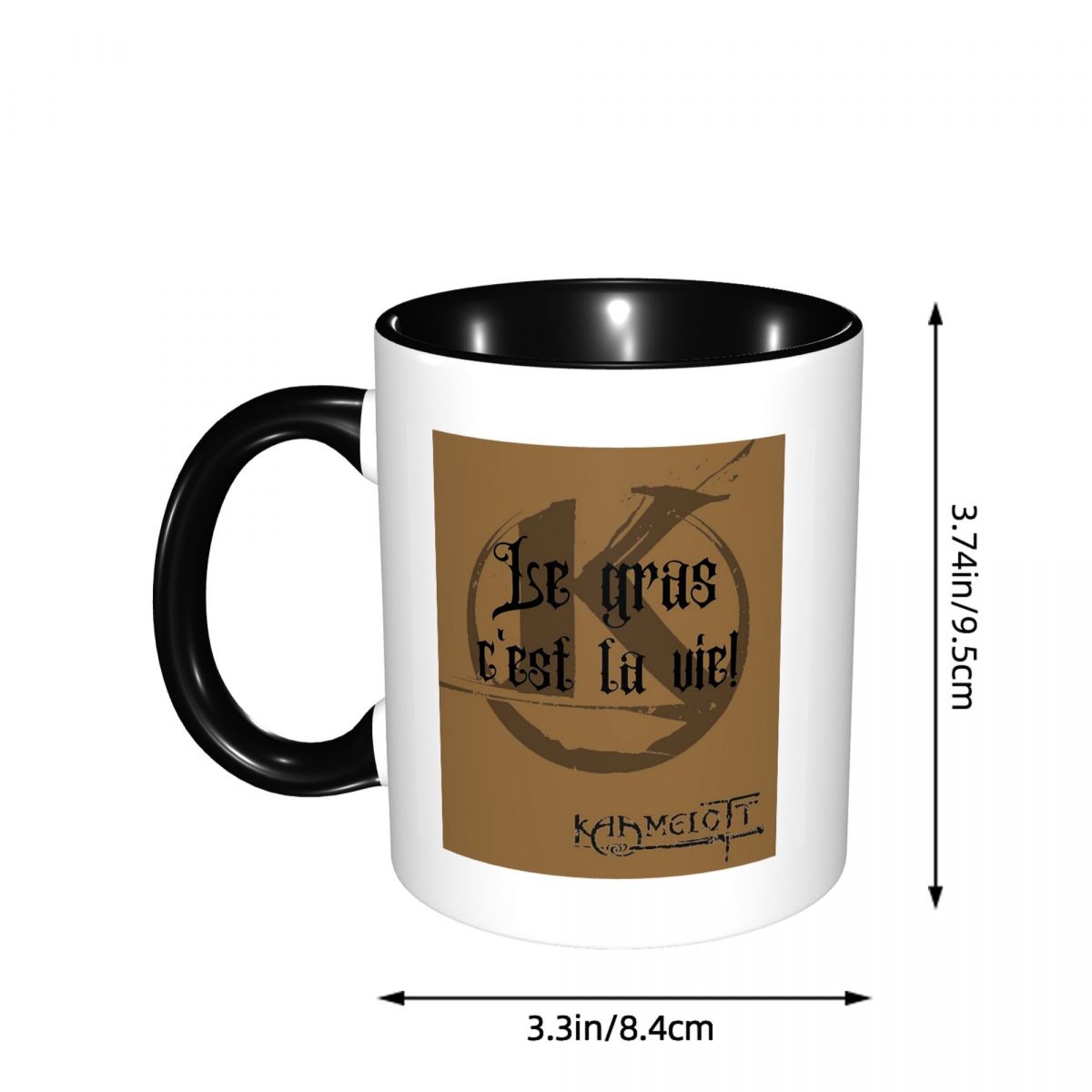 카멜롯 더 팻의 명언! 재미있는 세라믹 커피 머그잔,  - Coffee Tea Quotes 리뷰 및 가격