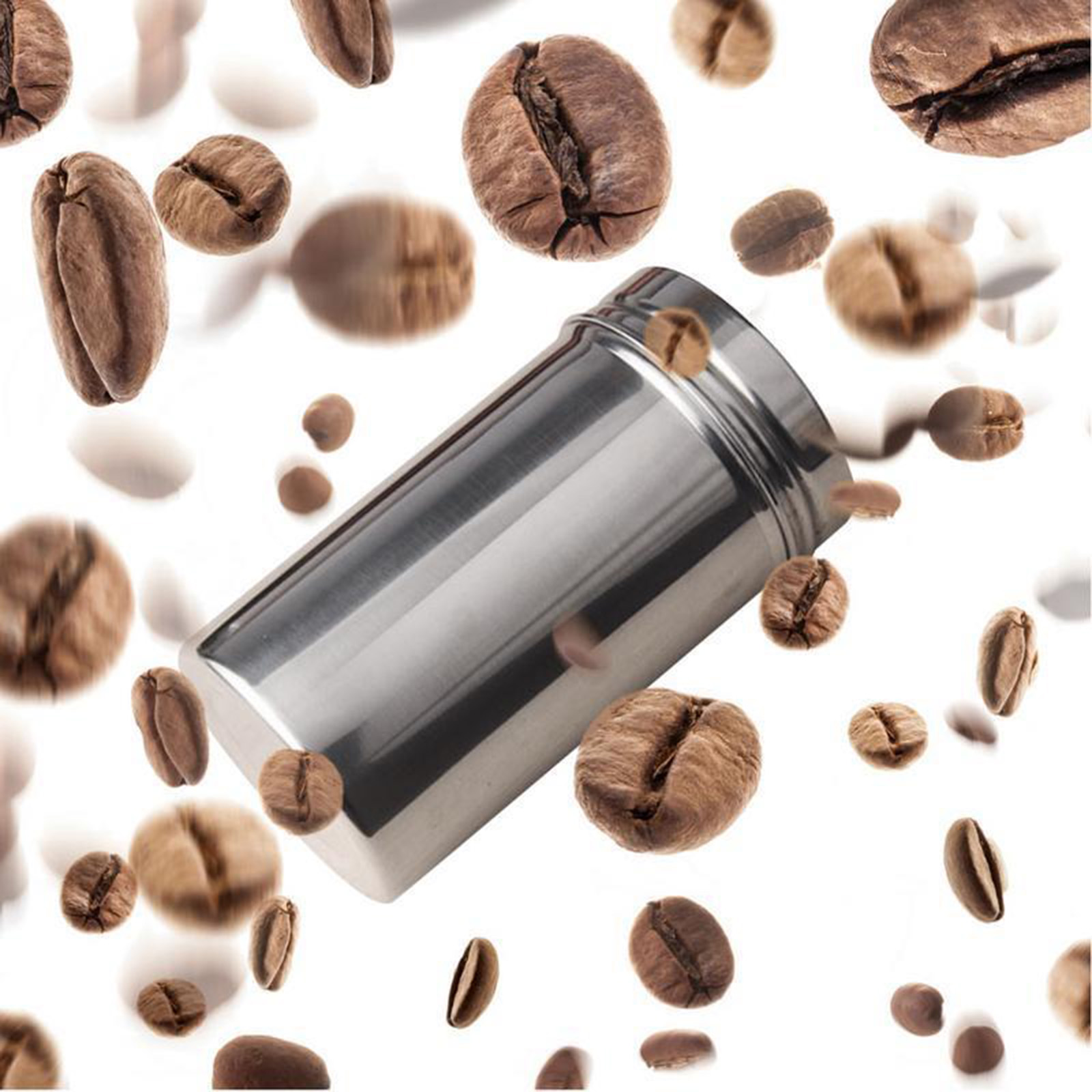 304 스테인리스 스틸 밀폐 보관 항아리, 커피 원두  - Coffee Tea And Bean Leaf 리뷰 및 가격