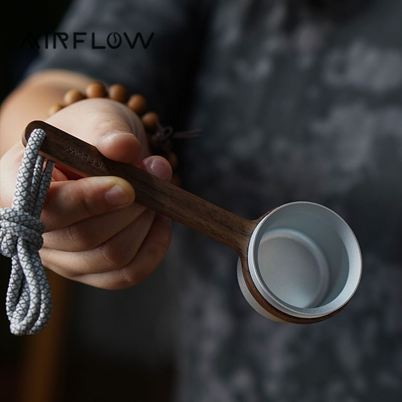 AIRFLOW 나무로 된 긴 커피 스푼 주방 측정 스푼 - Coffee Tea Sugar Set 리뷰 및 가격