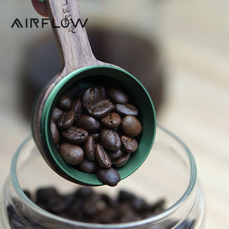 AIRFLOW 나무로 된 긴 커피 스푼 주방 측정 스푼 - Coffee Tea Sugar Set 리뷰 및 가격