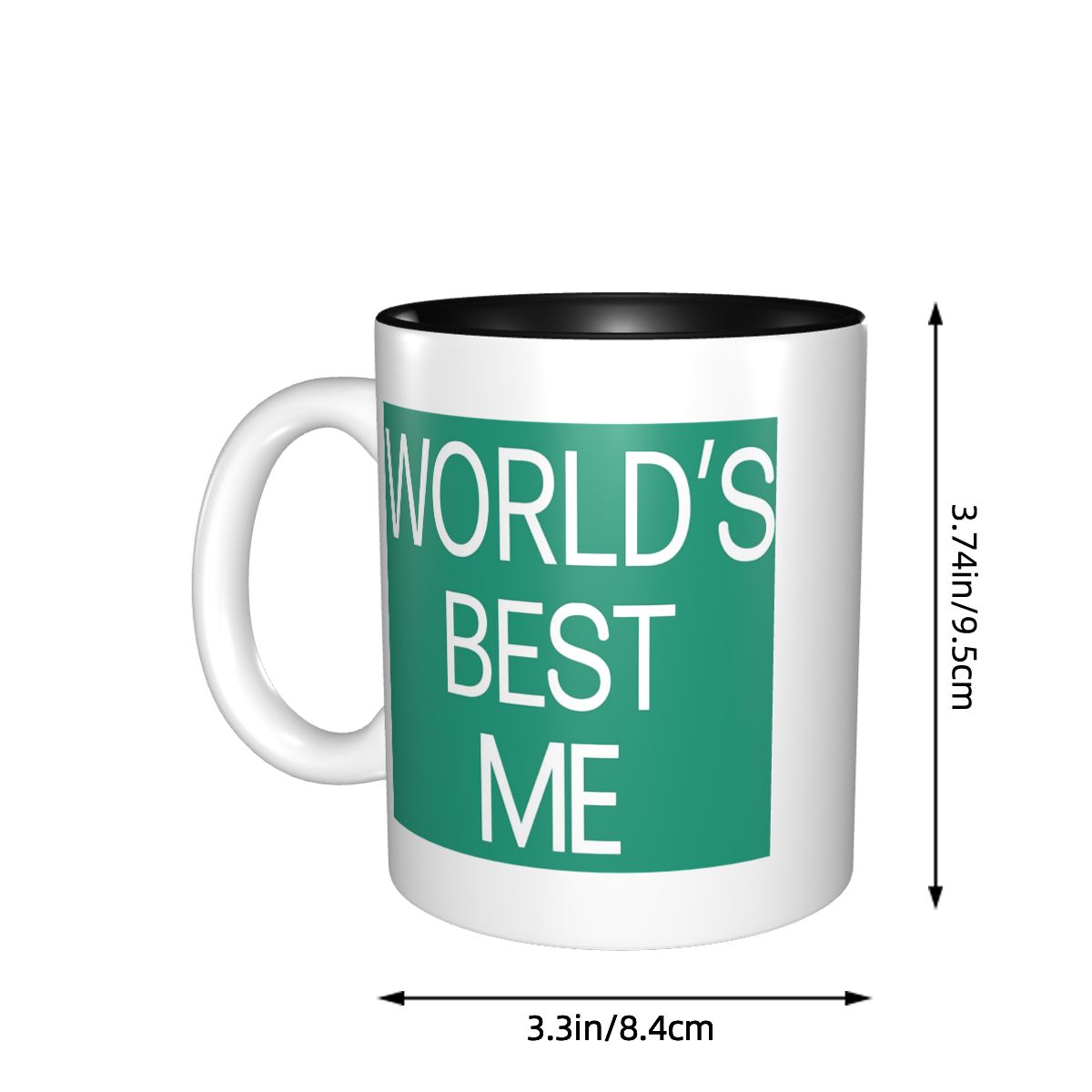 세계 최고의 나 머그컵 재미있는 세라믹 커피잔 차 머그 - Coffee Tea With Me 리뷰 및 가격