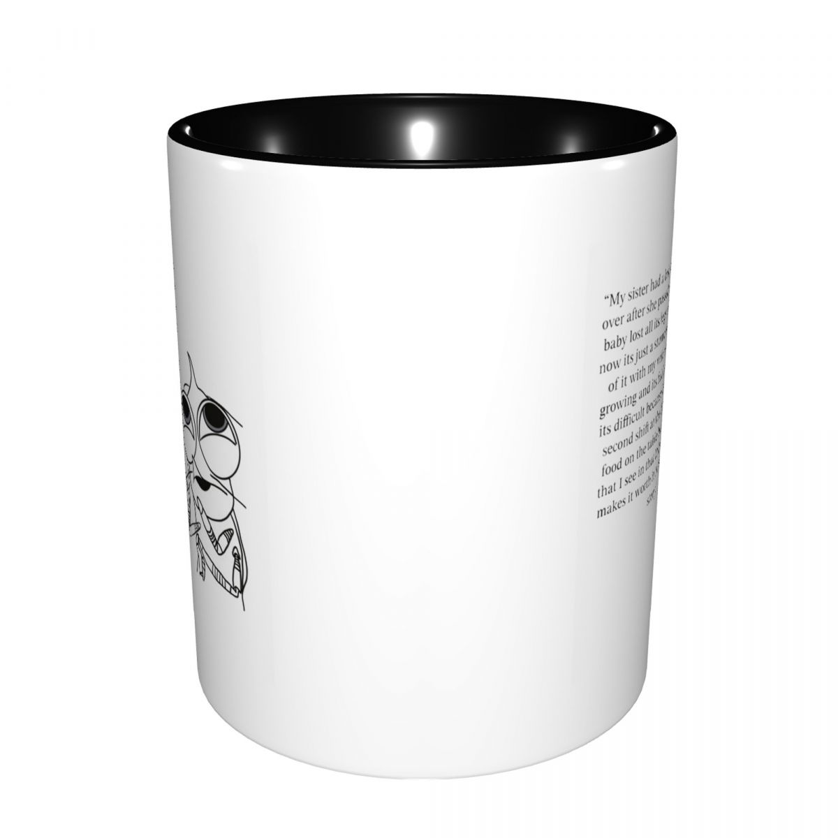 상어 이야기 새우 인용문 머그컵 재미있는 세라믹 커피잔 - Coffee Tea Quotes 리뷰 및 가격
