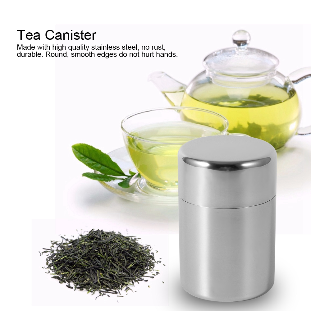 스테인레스 스틸 찻잎 통 용기, 차 커피 설탕 보관 통 - Coffee Tea Sugar Set 리뷰 및 가격