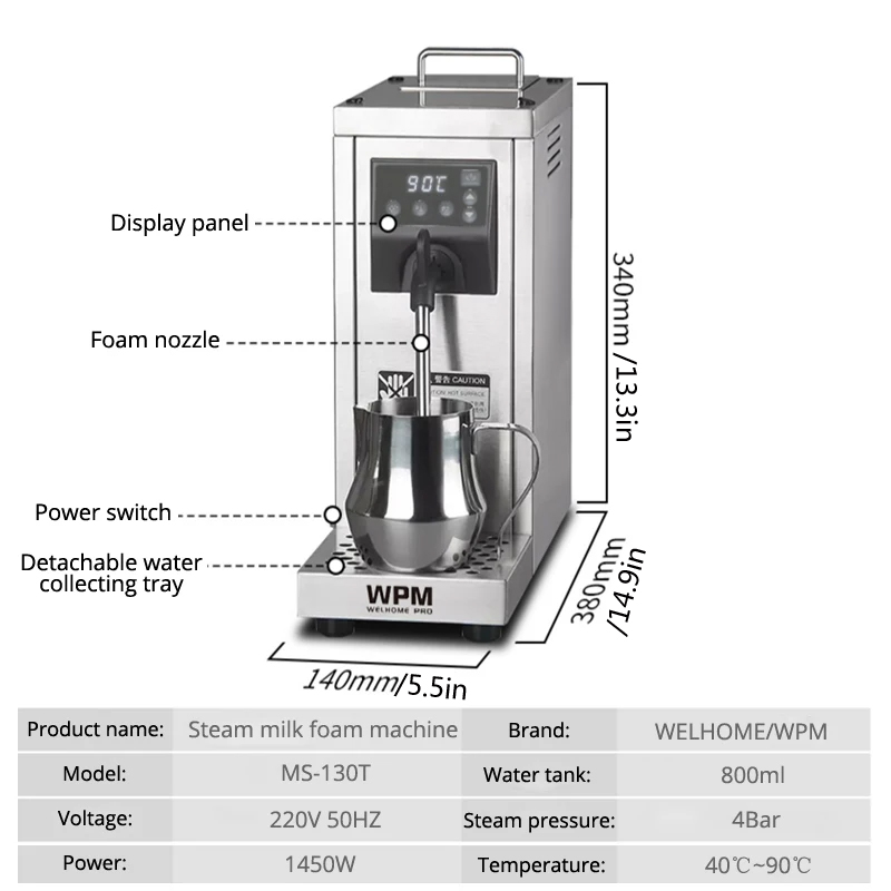 끓는 물 기계 우유 거품기 스티머 물 보일러 티샵 상업 - Coffee Tea Equipment 리뷰 및 가격