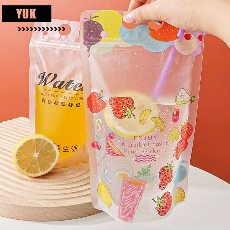 주스, 커피, 밀크티용 투명 음료 포장 백 맞춤 인쇄 - Coffee Tea With Milk 리뷰 및 가격