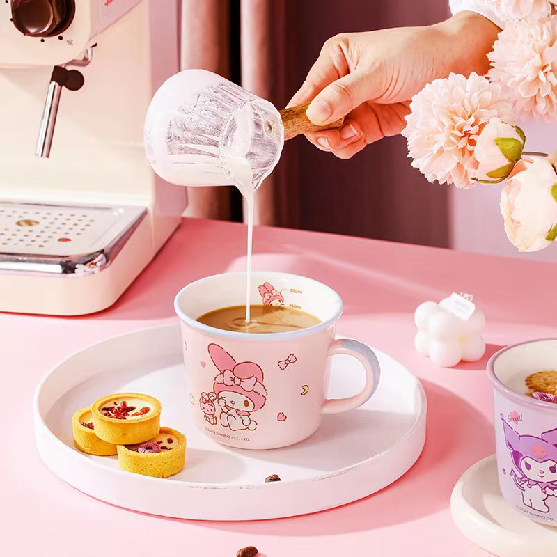 430ml 컵 쿠로미 만화 어린이 그라데이션 컵 세라믹 - Good Coffee Tea 리뷰 및 가격