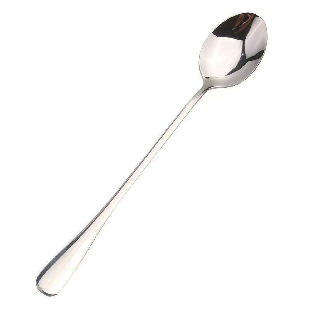 6PCS 20cm 긴 손잡이 숟가락, 스테인레스 스틸  - Coffee & Tea - Pastry Góc Xanh 리뷰 및 가격