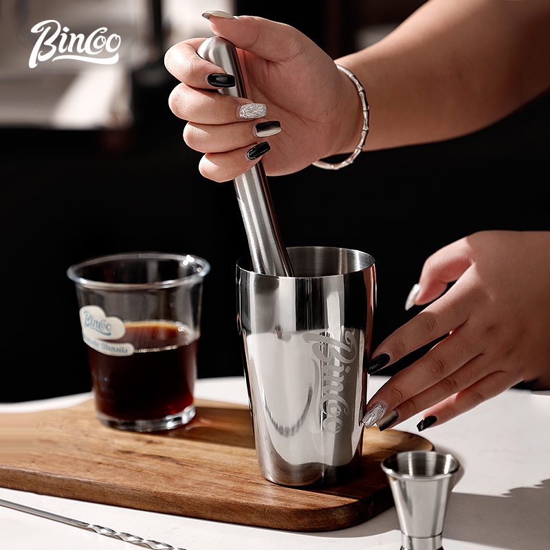 BINCOO 스테인리스 스틸 쉐이커 컵 세트 커피 &  - Coffee Tea Equipment 리뷰 및 가격