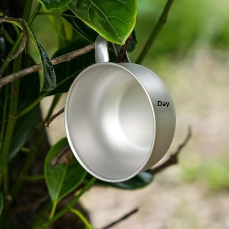 미니 캠핑 워터 컵 티타늄 합금 휴대용 차 커피 컵 야 - Coffee Tea Equipment 리뷰 및 가격