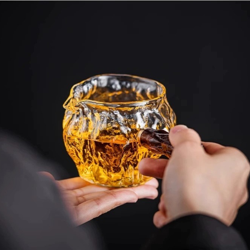 유리 차 서빙 피처 디캔터, 나무 손잡이, 중국어 Go - Coffee Tea Decanter 리뷰 및 가격