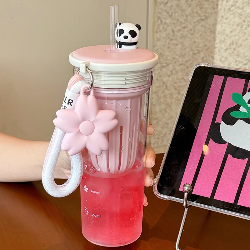 소녀용 귀여운 사쿠라 판다 트리탄 스포츠 물병, 커피  - Coffee Tea Equipment 리뷰 및 가격