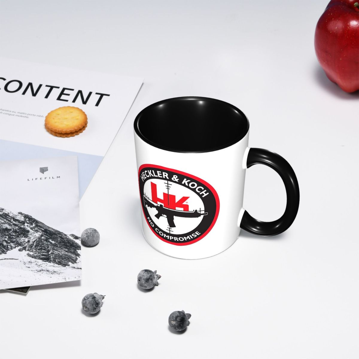 Heckler Koch Hk 로고 머그 재미있는 세라믹 - Coffee Tea Hk 리뷰 및 가격