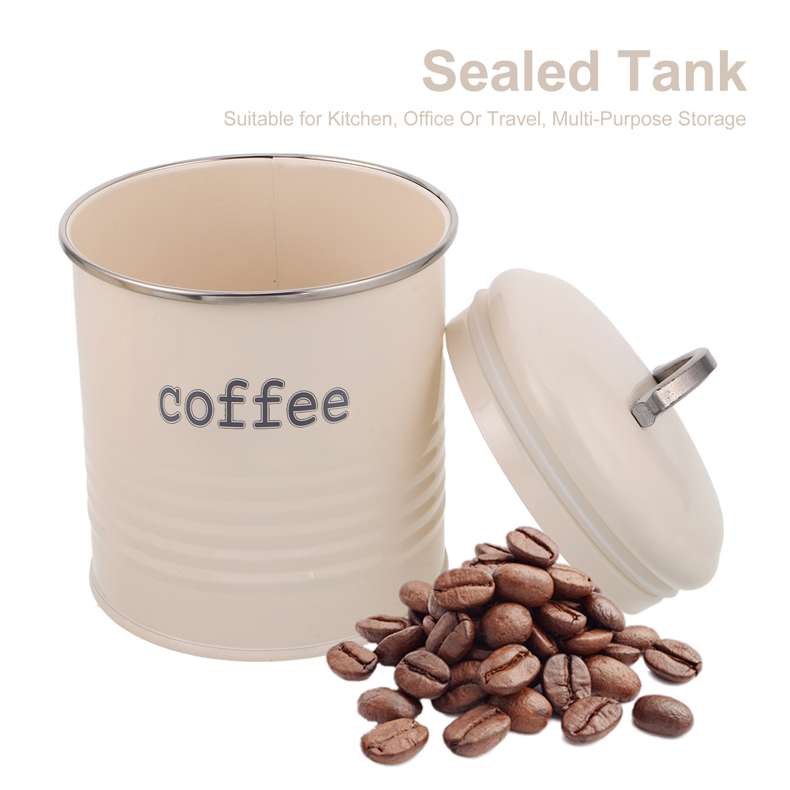3개 세트 밀폐형 커피 원두 보관 용기, 밀폐형 차/설 - Coffee Tea Sugar Set 리뷰 및 가격