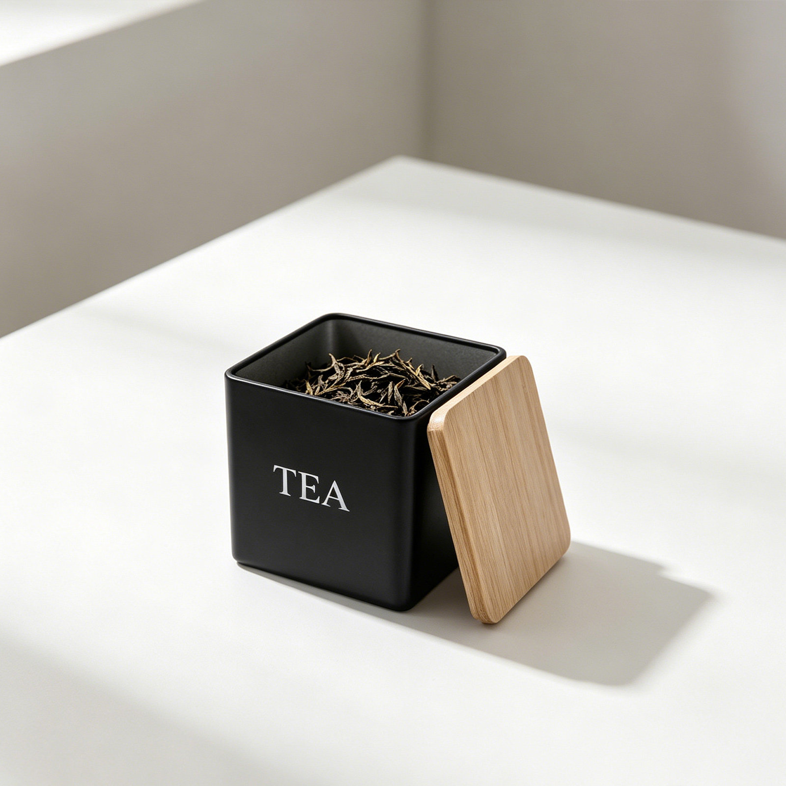 3개 세트 금속 차/커피/설탕 보관 용기, 대나무 뚜껑 - Coffee Tea Sugar Set 리뷰 및 가격